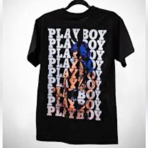 Playboy Masthead Tee Black Medium NWT in‎ packaging - Picture 1 of 4